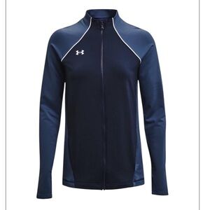 NWT Under Armour Navy and White Performance Jacket